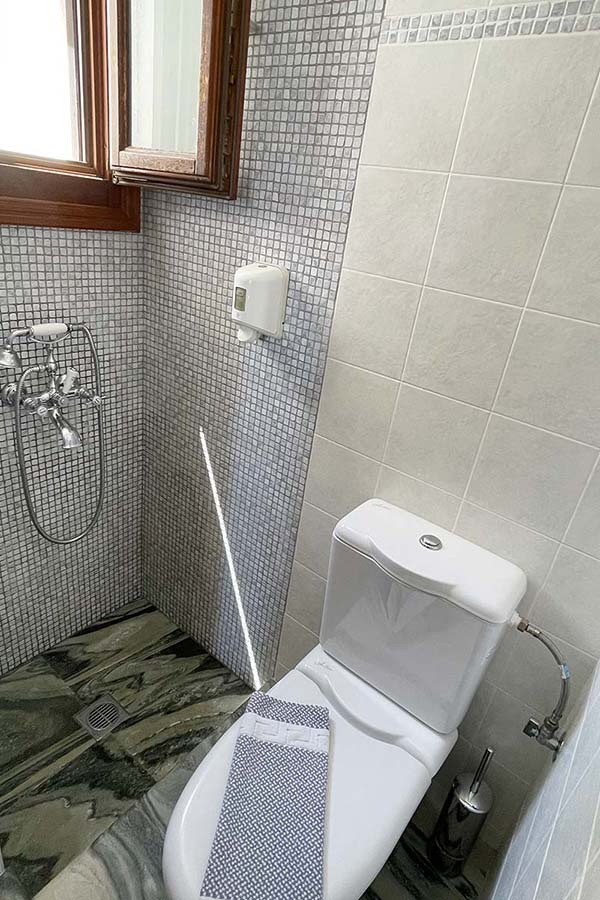 The bathroom
