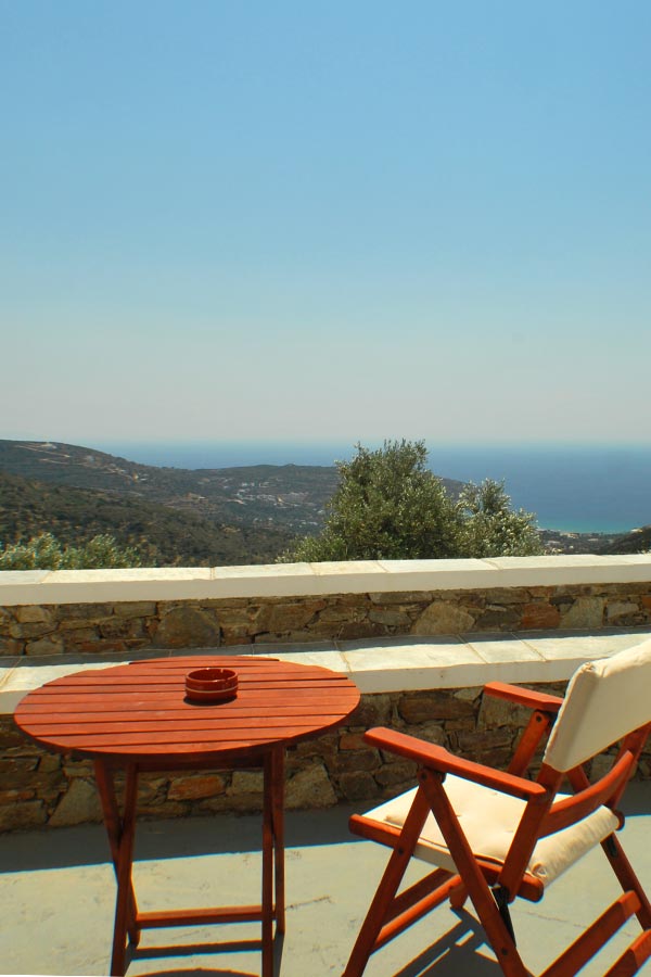 Balcon avec vue sur la mer